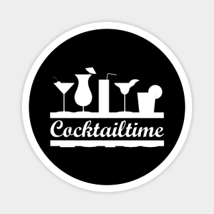 Cocktailtime Funny Alcoholic Magnet